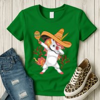 Cinco De Mayo Unicorn Fiesta Womens T-Shirt