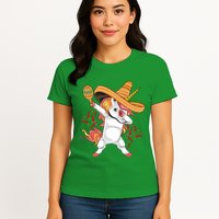 Cinco De Mayo Unicorn Fiesta Womens T-Shirt