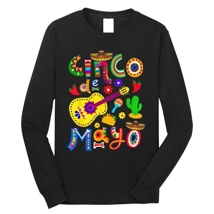 Cinco De Mayo Mexican Fiesta 5 De Mayo Long Sleeve Shirt