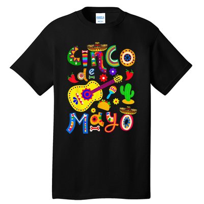 Cinco De Mayo Mexican Fiesta 5 De Mayo Tall T-Shirt