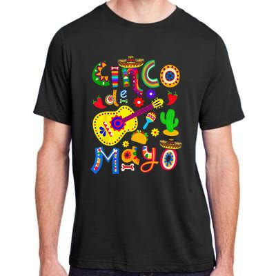 Cinco De Mayo Mexican Fiesta 5 De Mayo Adult ChromaSoft Performance T-Shirt