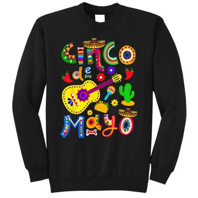 Cinco De Mayo Mexican Fiesta 5 De Mayo Tall Sweatshirt