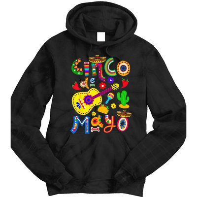 Cinco De Mayo Mexican Fiesta 5 De Mayo Tie Dye Hoodie