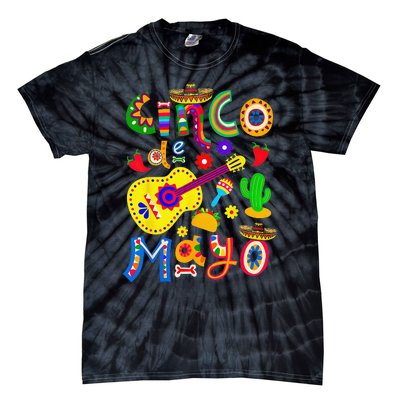 Cinco De Mayo Mexican Fiesta 5 De Mayo Tie-Dye T-Shirt