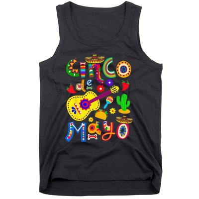 Cinco De Mayo Mexican Fiesta 5 De Mayo Tank Top