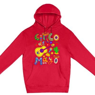 Cinco De Mayo Mexican Fiesta 5 De Mayo Premium Pullover Hoodie