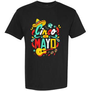 Cinco De Mayo Mexican Fiesta 5 De Mayo Women Men Gift Garment-Dyed Heavyweight T-Shirt