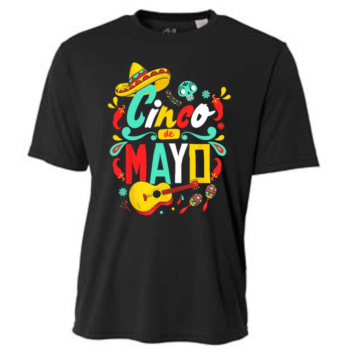 Cinco De Mayo Mexican Fiesta 5 De Mayo Women Men Gift Cooling Performance Crew T-Shirt