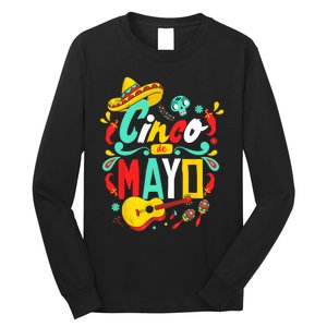 Cinco De Mayo Mexican Fiesta 5 De Mayo Women Men Gift Long Sleeve Shirt