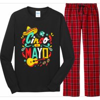 Cinco De Mayo Mexican Fiesta 5 De Mayo Women Men Gift Long Sleeve Pajama Set