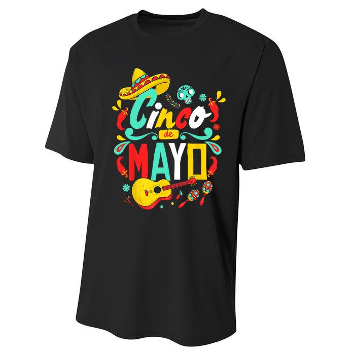 Cinco De Mayo Mexican Fiesta 5 De Mayo Women Men Gift Performance Sprint T-Shirt