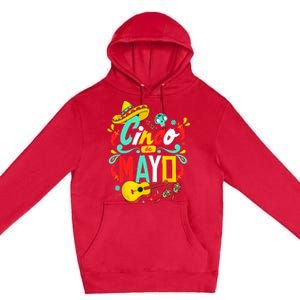 Cinco De Mayo Mexican Fiesta 5 De Mayo Women Men Gift Premium Pullover Hoodie