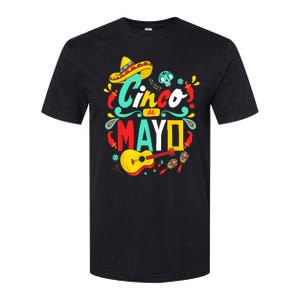 Cinco De Mayo Mexican Fiesta 5 De Mayo Women Men Gift Softstyle CVC T-Shirt