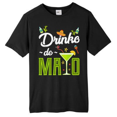 Cinco De Mayo Drinko De Mayo Fiesta Mexican Party Gift Tall Fusion ChromaSoft Performance T-Shirt