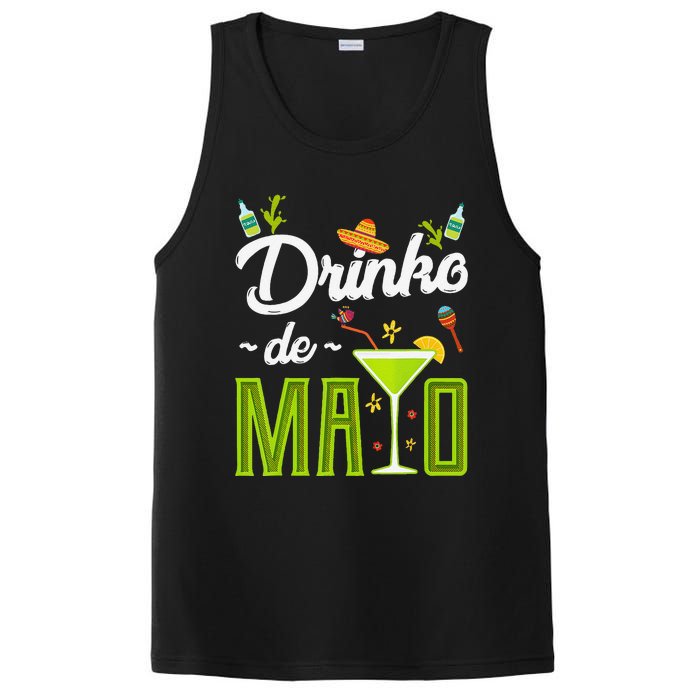 Cinco De Mayo Drinko De Mayo Fiesta Mexican Party Gift PosiCharge Competitor Tank