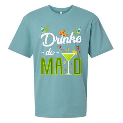 Cinco De Mayo Drinko De Mayo Fiesta Mexican Party Gift Sueded Cloud Jersey T-Shirt