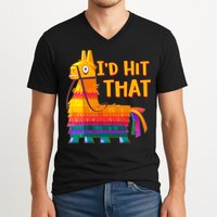Cinco De Mayo Pinata I'd Hit That V-Neck T-Shirt
