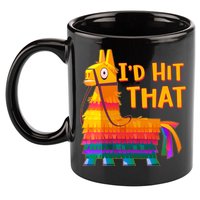 Cinco De Mayo Pinata I'd Hit That 11oz C Handle Ceramic Mug