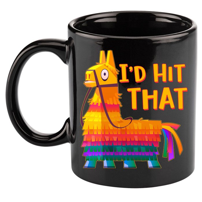 Cinco De Mayo Pinata I'd Hit That 11oz C Handle Ceramic Mug