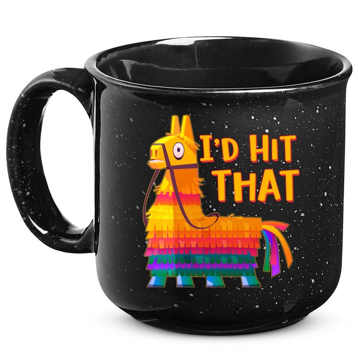 Cinco De Mayo Pinata I'd Hit That 15oz Campfire Ceramic Mug