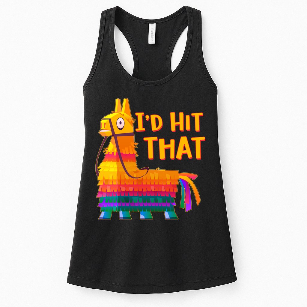 Cinco De Mayo Pinata I'd Hit That Womens Tank Top