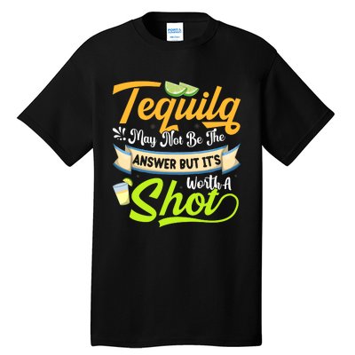 Cinco De Mayo Tequila Celebration Tall T-Shirt