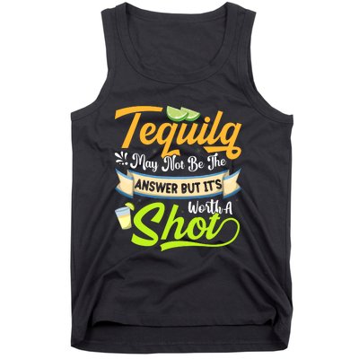 Cinco De Mayo Tequila Celebration Tank Top