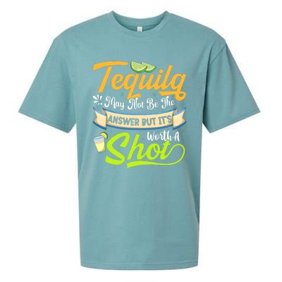 Cinco De Mayo Tequila Celebration Sueded Cloud Jersey T-Shirt