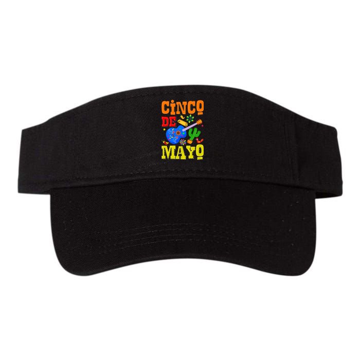 Cinco De Mayo Mexican Fiesta 5 De Mayo For Mexican Valucap Bio-Washed Visor