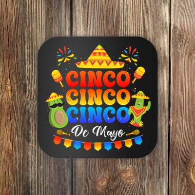 Cinco De Mayo Celebration Apparel Coaster