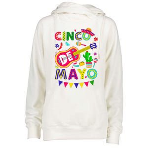 Cinco De Mayo Mexican Fiesta 5 De Mayo Funny Cinco de Mayo Womens Funnel Neck Pullover Hood