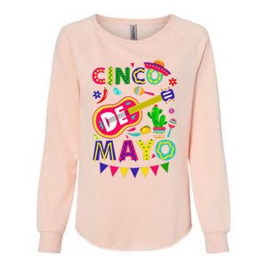 Cinco De Mayo Mexican Fiesta 5 De Mayo Funny Cinco de Mayo Womens California Wash Sweatshirt