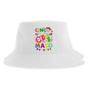 Cinco De Mayo Mexican Fiesta 5 De Mayo Funny Cinco de Mayo Sustainable Bucket Hat