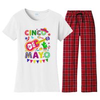 Cinco De Mayo Mexican Fiesta 5 De Mayo Funny Cinco de Mayo Women's Flannel Pajama Set