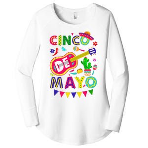 Cinco De Mayo Mexican Fiesta 5 De Mayo Funny Cinco de Mayo Women's Perfect Tri Tunic Long Sleeve Shirt