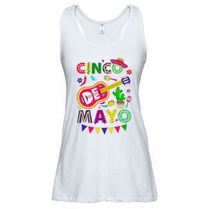 Cinco De Mayo Mexican Fiesta 5 De Mayo Funny Cinco de Mayo Ladies Essential Flowy Tank