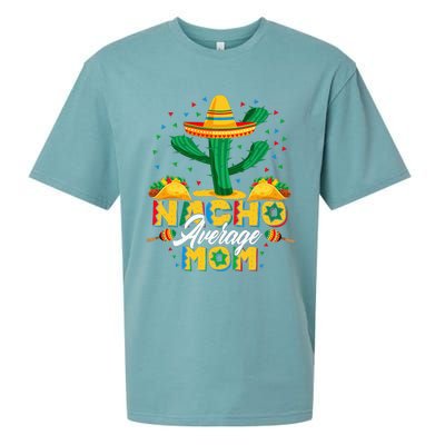 Cinco De Mayo Nacho Average Mom Nachos Lover Gift Sueded Cloud Jersey T-Shirt