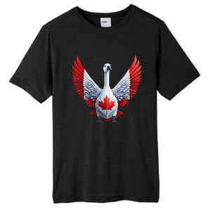 Canada Day Maple Leaf Bird For Women And Tall Fusion ChromaSoft Performance T-Shirt