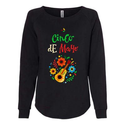 Cinco De Mayo Lets Fiesta Squad 5 De Mayo Mexican Fiesta Womens California Wash Sweatshirt