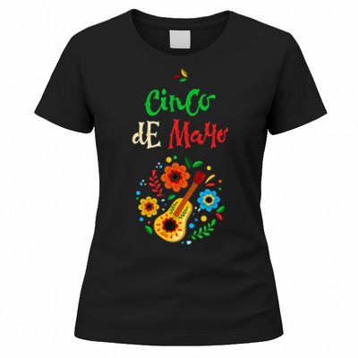 Cinco De Mayo Lets Fiesta Squad 5 De Mayo Mexican Fiesta Women's T-Shirt