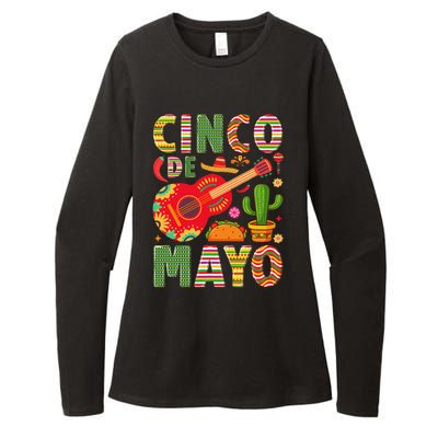 Cinco De Mayo Lets Fiesta Squad 5 De Mayo Mexican Fiesta Womens CVC Long Sleeve Shirt