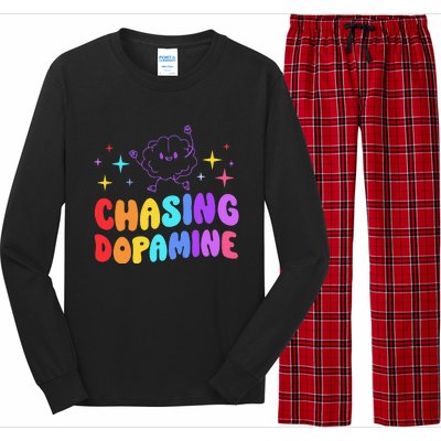 Chasing Dopamine Mental Health Aesthetic Long Sleeve Pajama Set