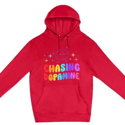 Chasing Dopamine Mental Health Aesthetic Premium Pullover Hoodie