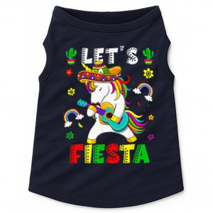 Cinco De Mayo Party Lets Fiesta Dancing Mexican Unicorn Doggie Tank