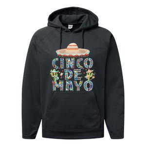 Cinco de mayo Mexican Fiesta 5 de mayo Performance Fleece Hoodie