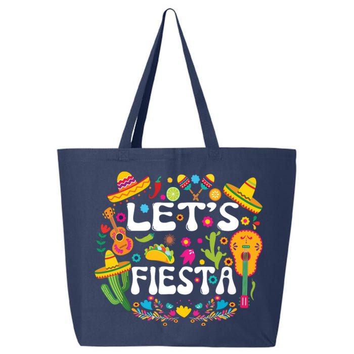 Cinco De Mayo Party Lets Fiesta Mexican 25L Jumbo Tote