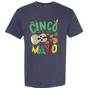 Cinco De Mayo Lets Fiesta Squad 5 De Mayo Mexican Fiesta Garment-Dyed Heavyweight T-Shirt