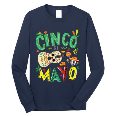 Cinco De Mayo Lets Fiesta Squad 5 De Mayo Mexican Fiesta Long Sleeve Shirt