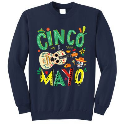 Cinco De Mayo Lets Fiesta Squad 5 De Mayo Mexican Fiesta Tall Sweatshirt