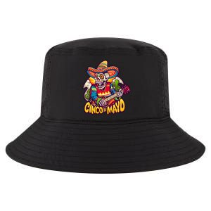 Cinco De Mayo Skull Fiesta Cool Comfort Performance Bucket Hat